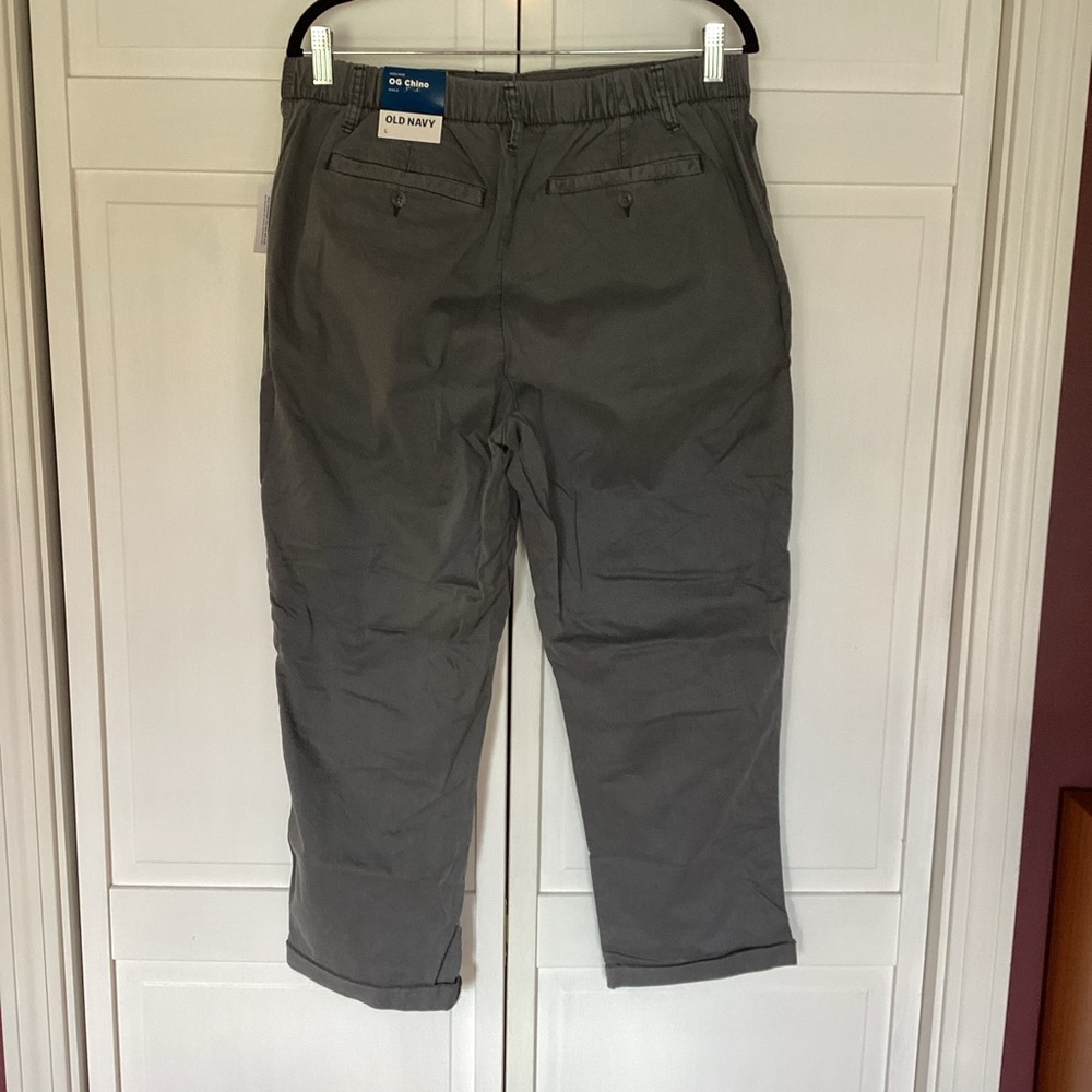 NWT Old Navy Gray OG Chino - Picture 2 of 3
